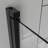 Goodyo 30"X 72" Pivot Bifold Frameless Glass Shower Door 1/4 Inch (6Mm) Tempered Clear Glass Swing Shower Panel In Black Finish, Reversible Installation