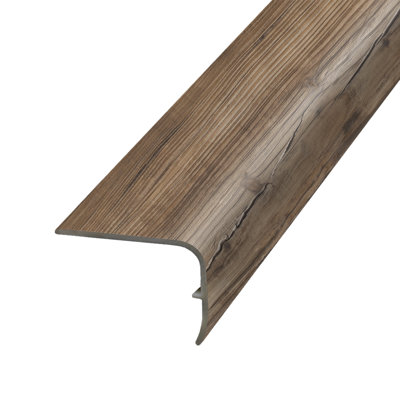 Plastic 1.88'' W x 78.75'' L Stair Nose