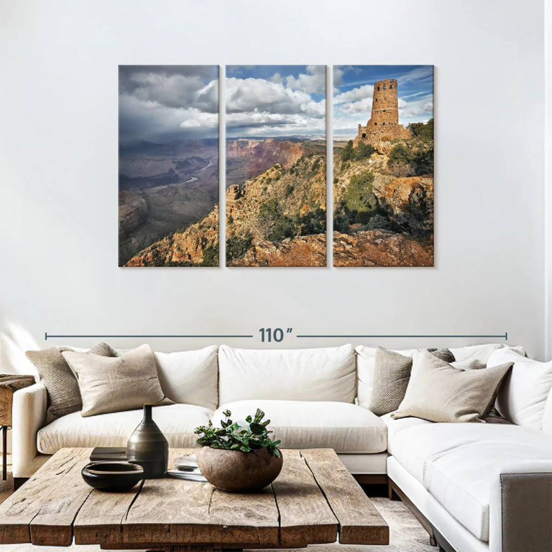 Tergel Canyon View VII, 48" H x 74" W