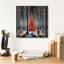 Art mural sur toile Lehlani «Dramatic Christmas Forest» par Rey Klimt-1442376291