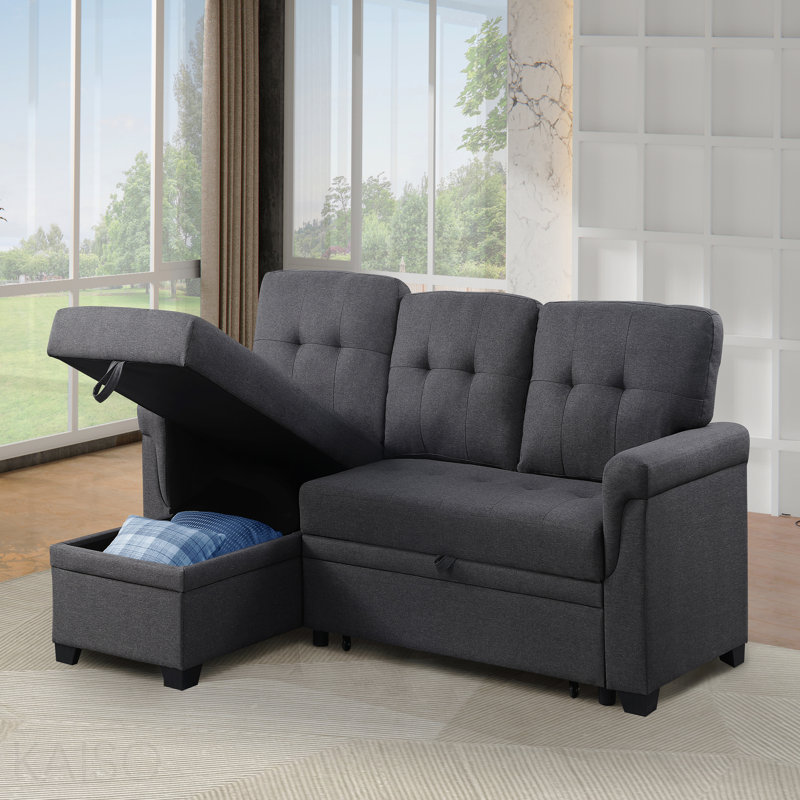 Convertible Storage L - Shaped Sofa
