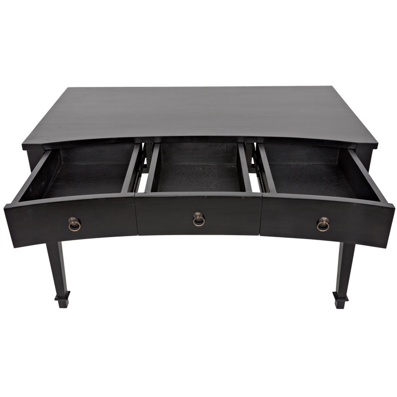 Curba Solid Wood Writing Desk