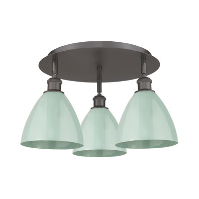 Plafonnier encastré 3 lumières 7,5 po Allare