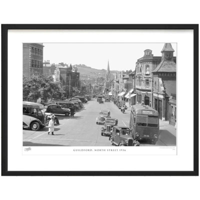 Guildford, North Street 1936 1 Piece Single Picture Frame Wall Art