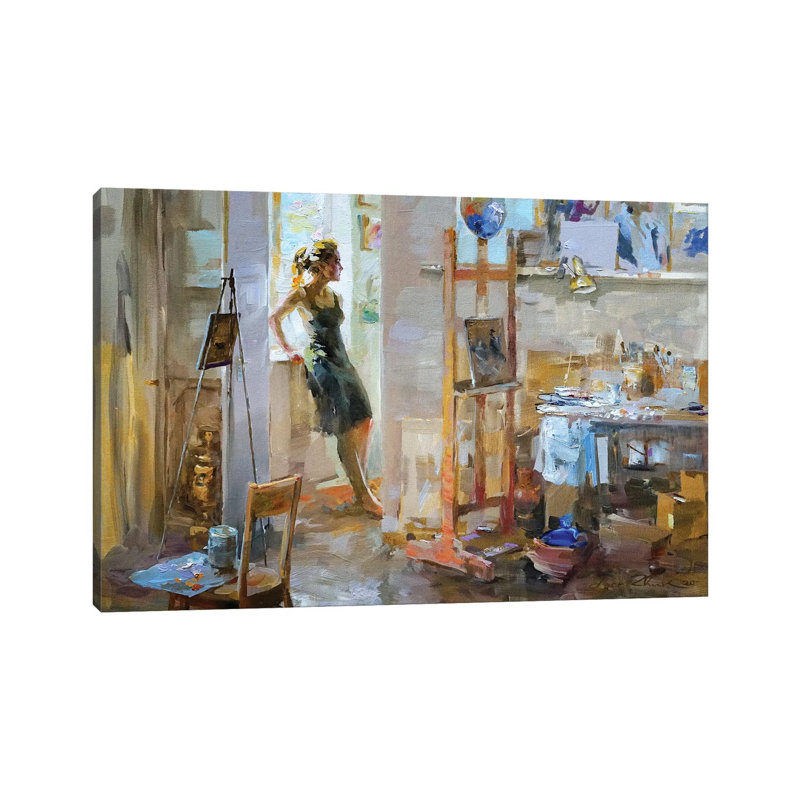 Art Mess by Igor Zhuk - Wrapped Canvas Painting, 66.04 cm H x 45.72 cm W