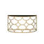 Console contemporaine de style demi-lune Eckel