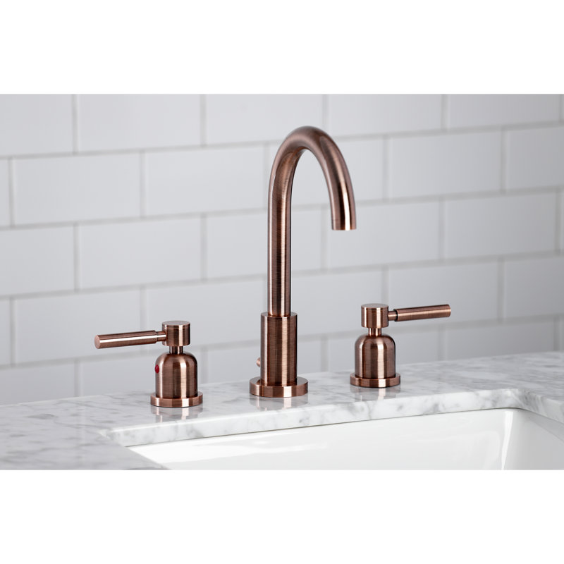 Robinet de salle de bain espacé Kingston, Antique Copper