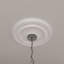 Médaillon de plafond Endurathane Devon, DO 15 3/4 po x P 1 1/2 po (convient aux auvents jusqu'à 3 5/8 po), apprêté en usine-27786754