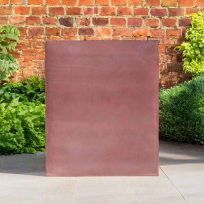 Reny Galvanised Zinc Trough Planter