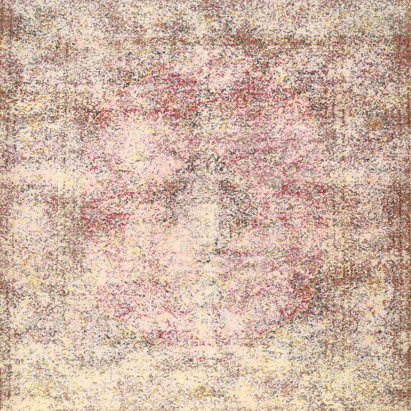 Oriental Indoor Rug, Square 4'