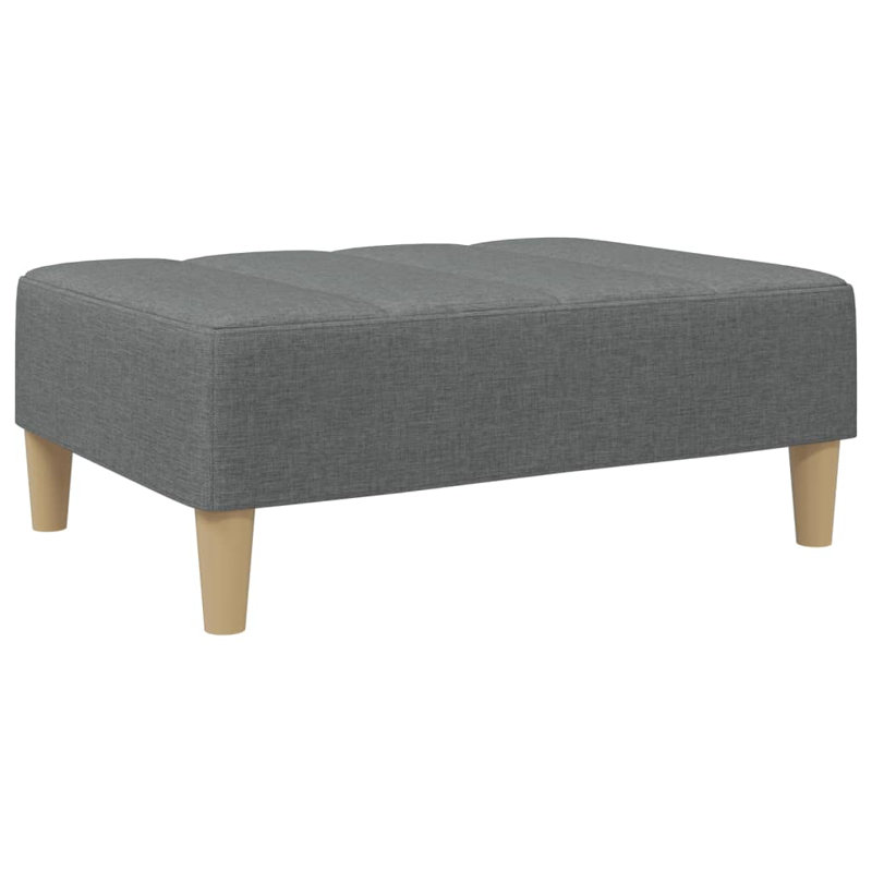 Tissu gris foncé 30,3 po x 21,7 po x 12,2 po Ebern Designs