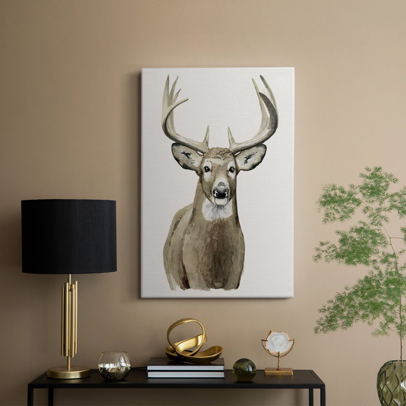 Handsome Whitetail II - galerie sur mesure, H 36 po x l 24 po