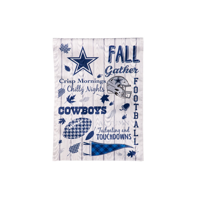 Double face 18 H x 12,5 l, NFL Dallas Cowboys