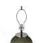 Lampe de table en verre D18x28,5 "