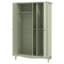 3 Door Manufactured Wood Wardrobe-555224637