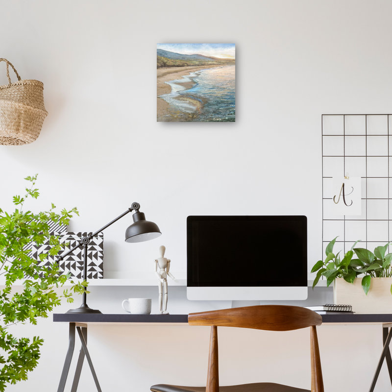 «Rolling Tides» par Studio Arts, reproduction d'art sur toile, Toile tendue, H 12 po x l 12 po x P 1,5 po