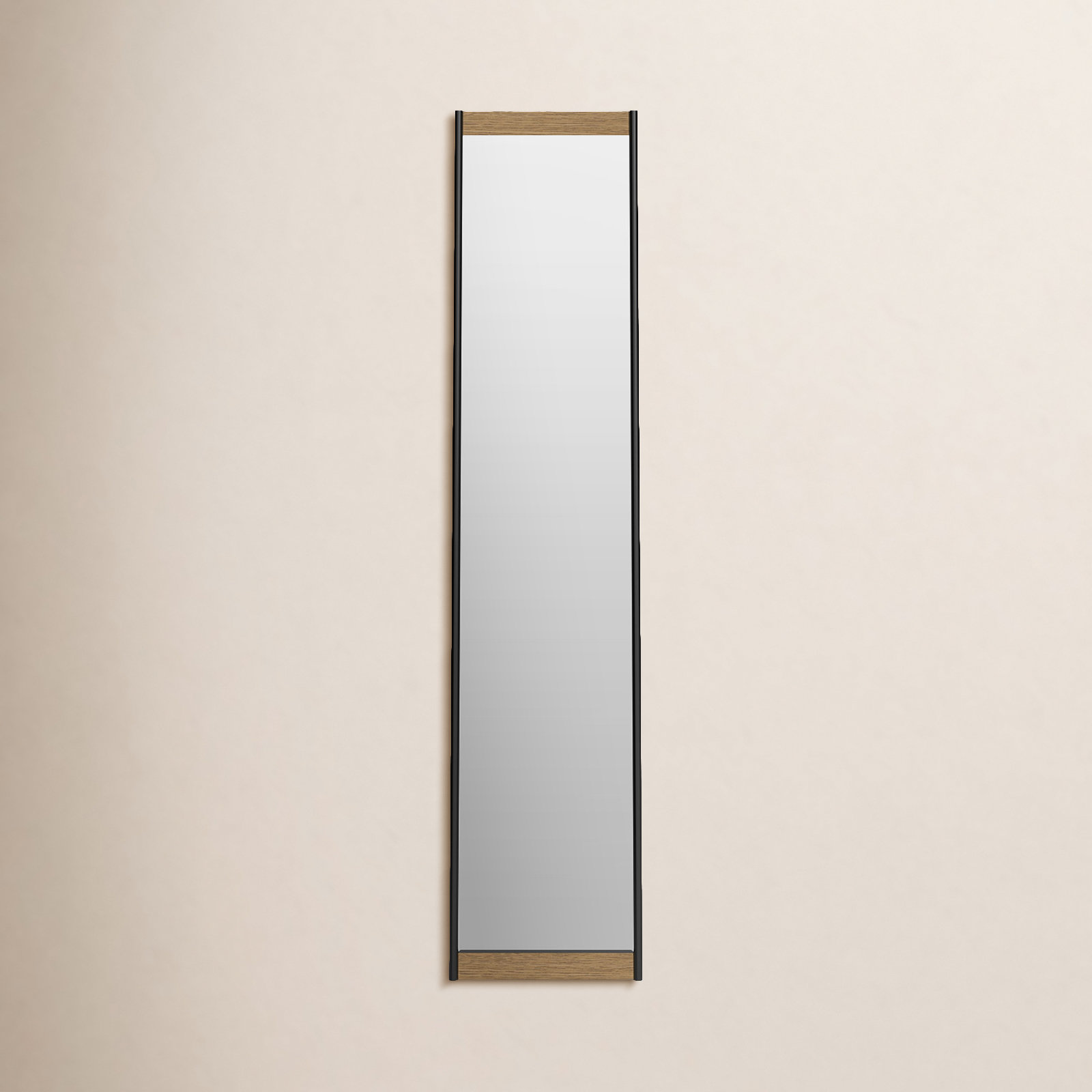Morrell Rectangle Floor Mirror, Natural