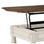 Table basse avec plateau relevable Florian Oak
