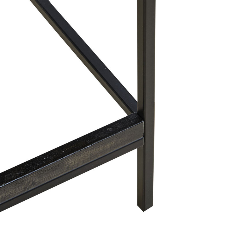 24" Counter Stool, Black