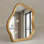Nikitc Arch Retro Victorian Gold Accent Wall Mirror