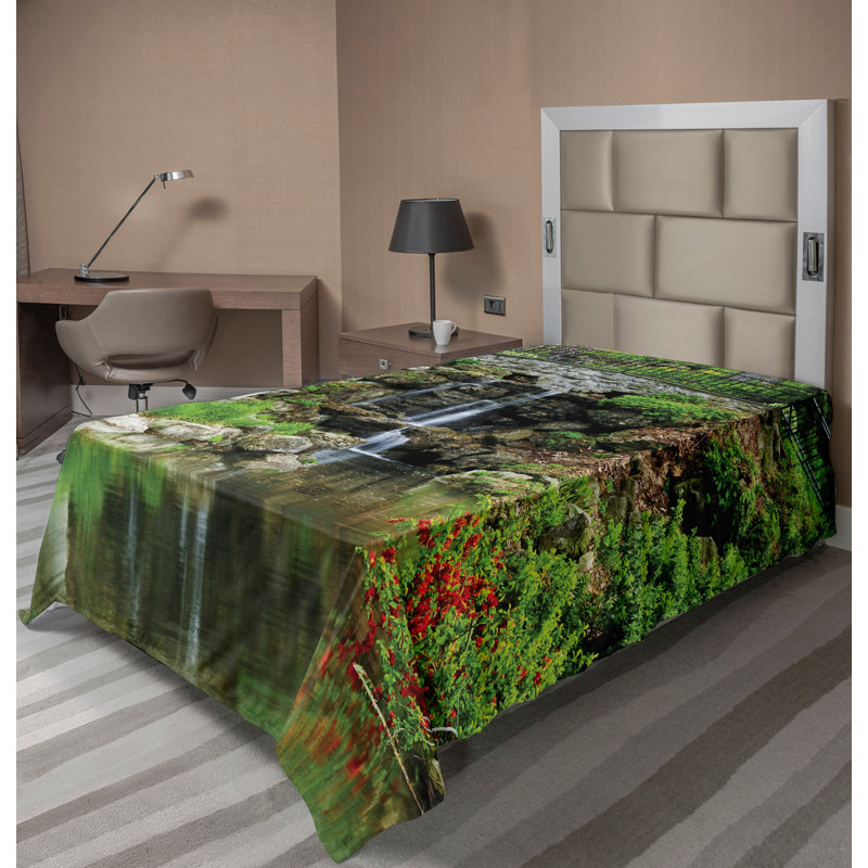 Drap-housse Ambesonne, Drap plat pour lit simple