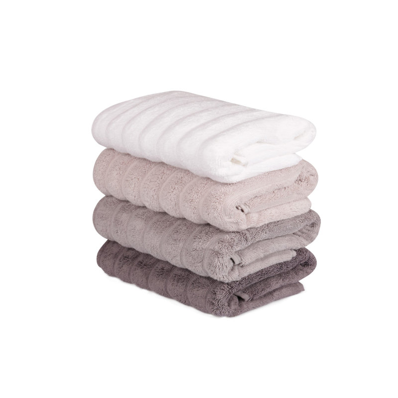 Ensemble de serviettes 4 pièces 100% coton
