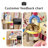 2 Tiers Cat Tree with Condons,Perch,Scratching Posts