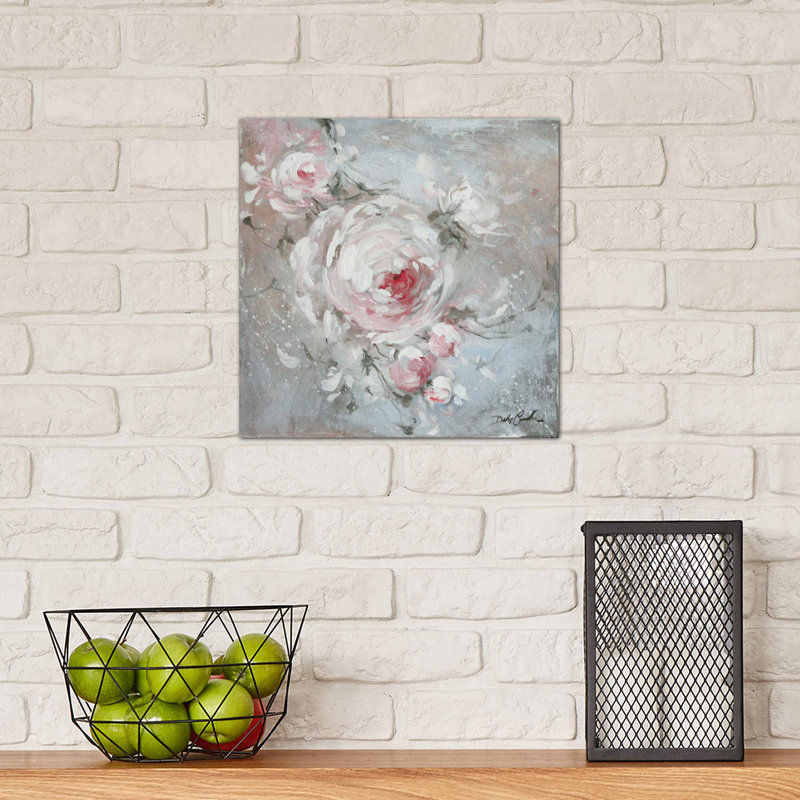 Blush I 1 Piece Painting on Canvas, 66.04 cm H x 66.04 cm W x 1.91 cm D, No Frame
