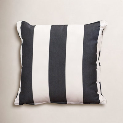 Striped Sunbrella® Indoor/Outdoor Throw Pillow