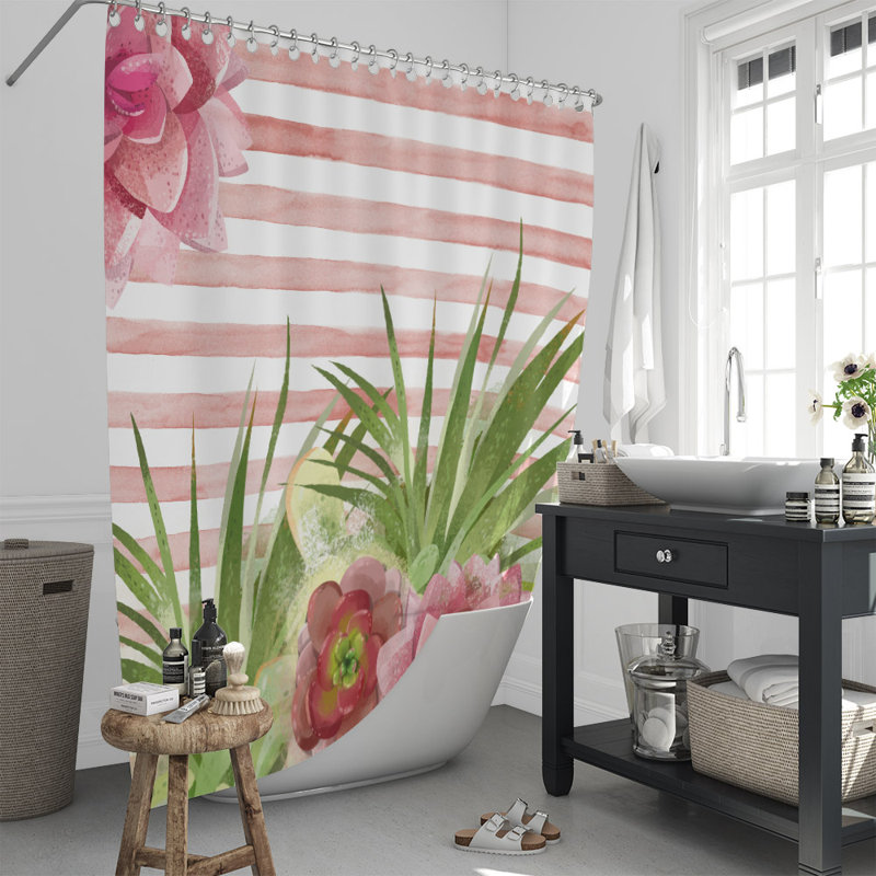 Shower Curtain, 70" H x 72" W