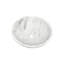 Lavabo en marbre blanc pour salle de bain, 15,7 po x 5,9 po, bloc simple, finition semi-polie-130048081