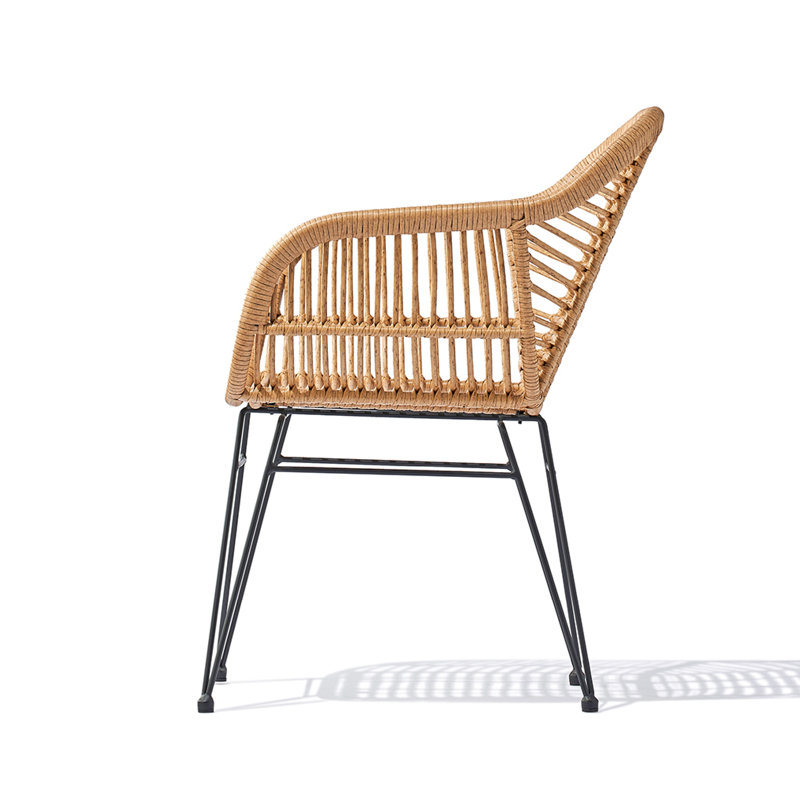 Loftin Steel Outdoor Lounge Chair