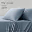 Ensemble de draps en coton Tencel-136061208-136061211
