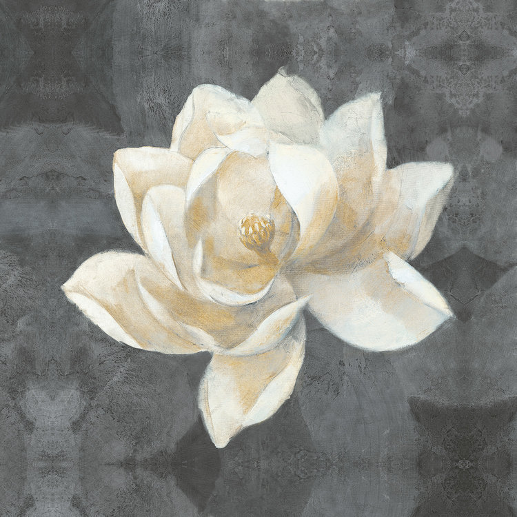 Majestic Magnolia, reproduction d'art sur toile tendue, H 12 po x l 12 po x P 0,75 po