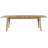 Derique 6-Person Scandi Solid Hickory Dining Set