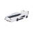 Race Car-Shaped Platform Bed With Wheels-470261159