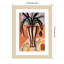 «Oksana Floral Still Life No 3» par Treechild, impression sur bois encadrée-359322785-359322791