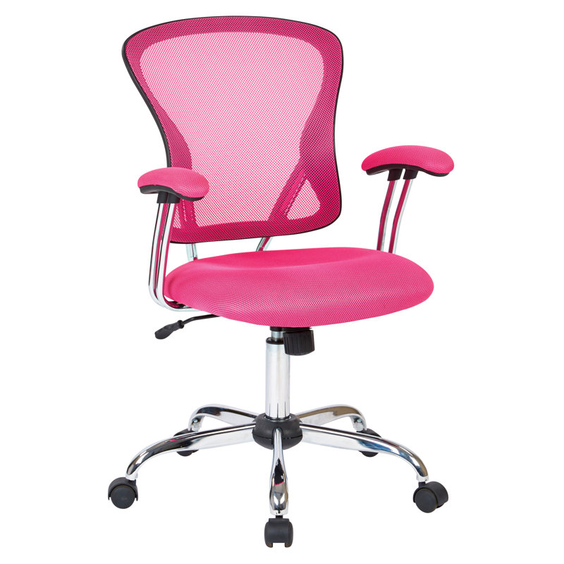  Chaise de travail en filet, Rose