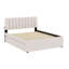 Lit plateforme tapissier avec lit gigogne-654439025