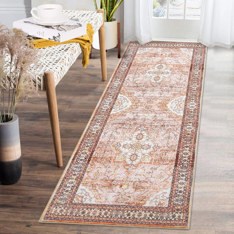 Lucciana Washable Rug, Runner 2' x 6'