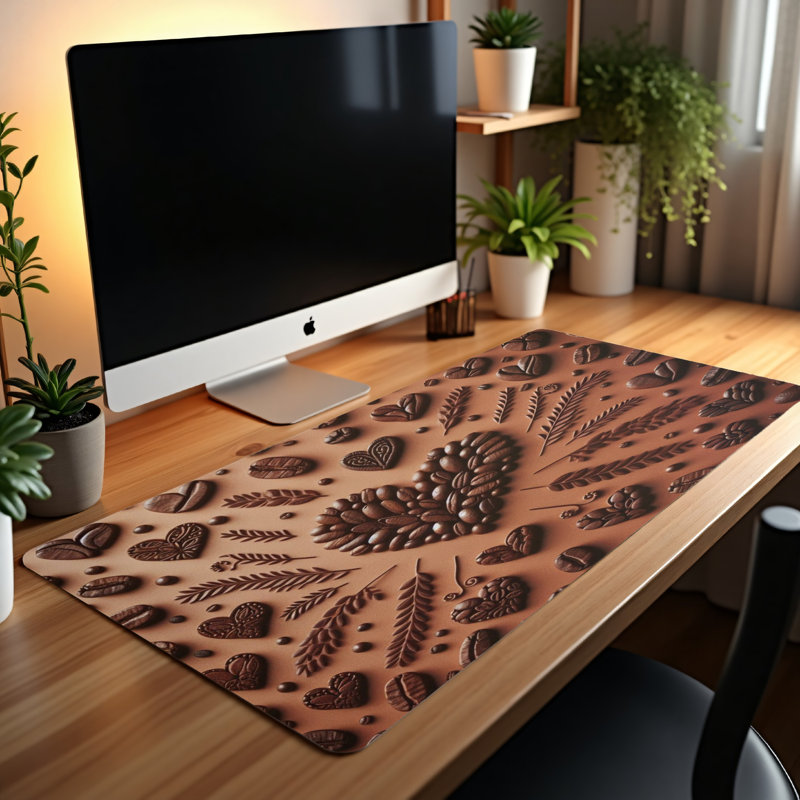 Polyester Desk Pad, 23.6x13.8
