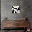 «Cubos Abstracts Canvas», art abstrait noir et blanc par Notoriart-104452508-112213631