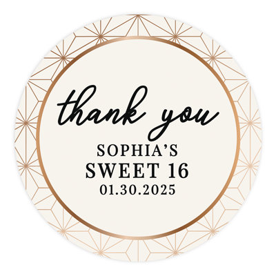 Paper Birthday Thank You Cards