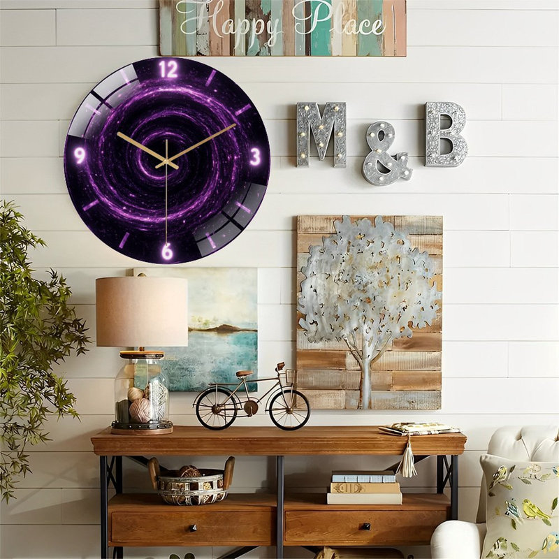 Horloge murale 12 po