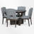4 - Person Extendable Dining Set-348883211-348883208