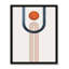 Minimalist Mid Century Orange Navy III by Urban Epiphany-87919813-87919812