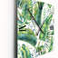 Horloge murale à motif de feuilles de bananier-1363038837