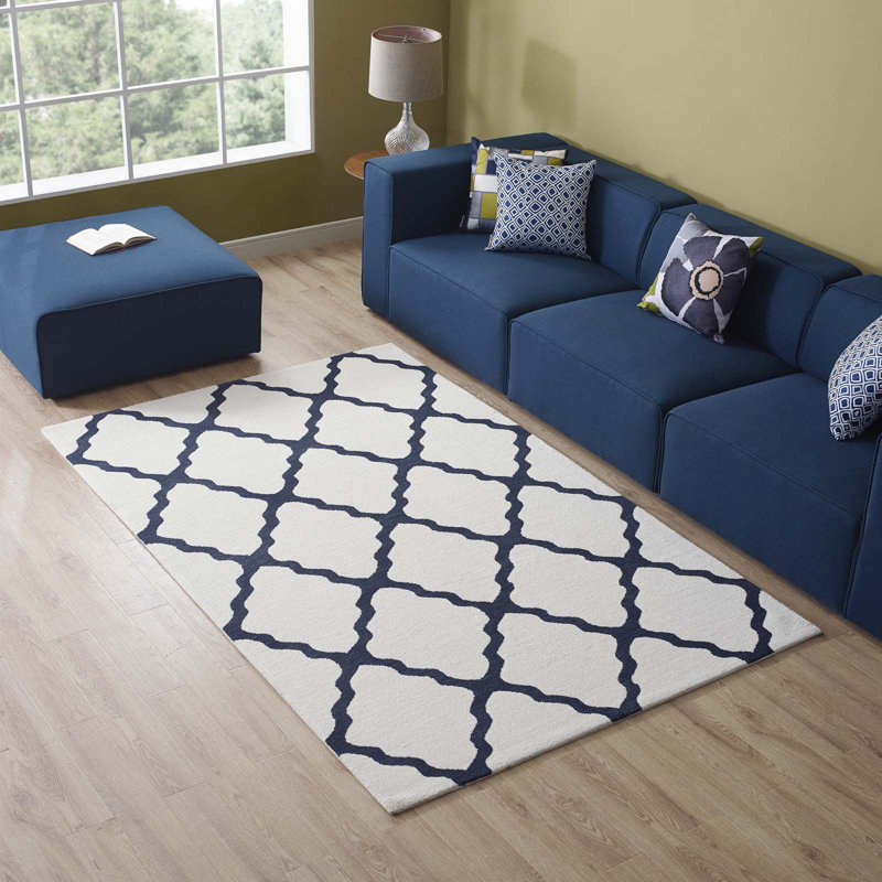 Modway Marja Moroccan Trellis Area Rug, Rectangle 5' x 8'