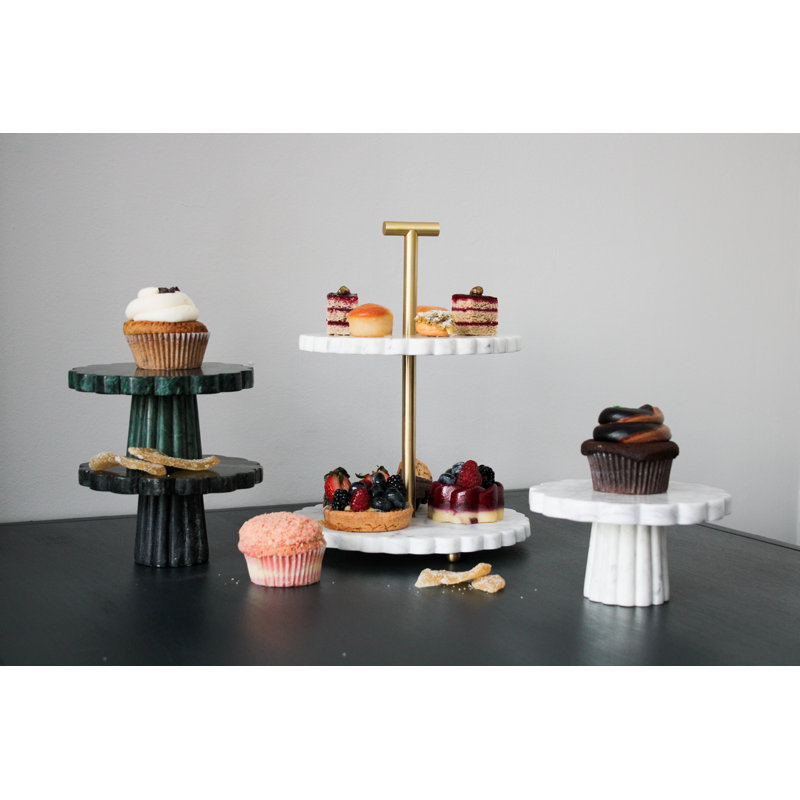 Canvas Home Verona Marble Tiered Server