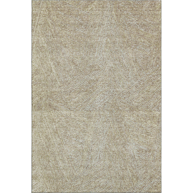 Premium Machine Washable Finchley AMF991 Lines Rug, Rectangle 9 pi x 12 pi